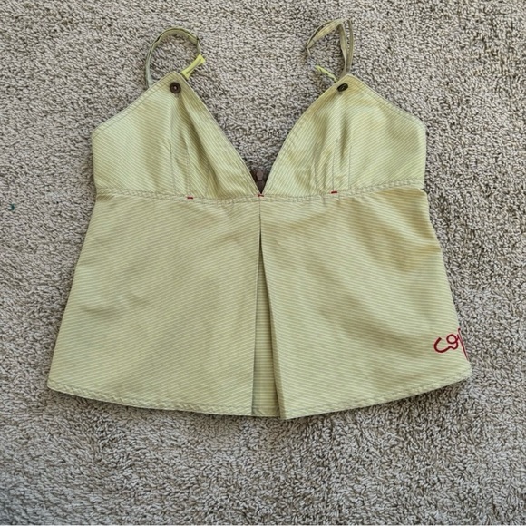 Y2K Cop.Copine V-Neck Grunge Tank Top - Picture 10 of 12